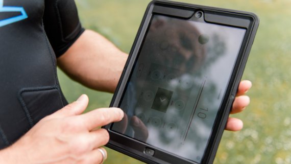 Nt One Logo on Tablet